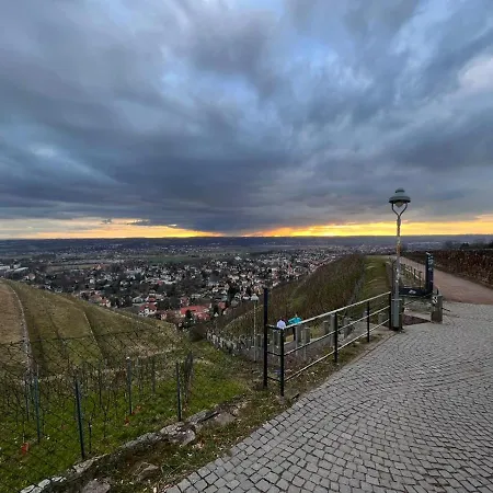 Ferienwohnung Alte Post Altwahnsdorf Radebeul Exterior foto